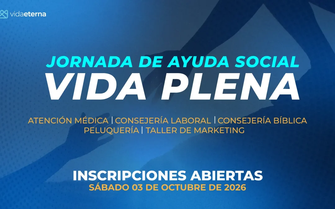 JORNADA DE OBRA SOCIAL VIDA PLENA